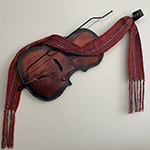 Un violon métisse décoratif.