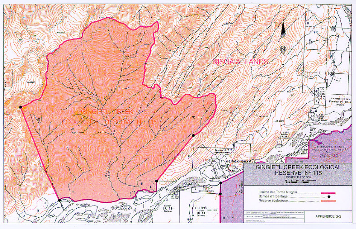 Gingietl Creek Ecological Reserve No.115
