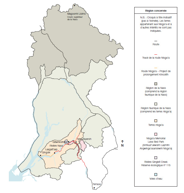Plans - R&eacute;gion concern&eacute;e