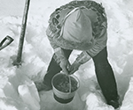 Getting water through the ice